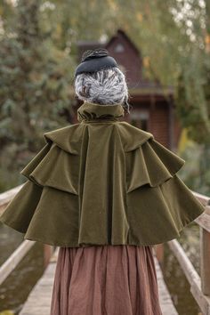 Velvet Cape nellie in Edwardian Victorian Vintage - Etsy Historical Costuming, Velvet Cape, Gibson Girl, Victorian Vintage, Cape Coat, Adult Costumes, Great Photos, One Size Fits All, Etsy Vintage