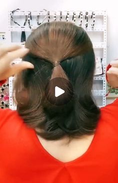 Braids For Medium Length Hair, Short Hair Bun, Hairdos For Short Hair, Peinados Fáciles Para Cabello Corto, Short Hair Tutorial, Bun Hairstyles For Long Hair