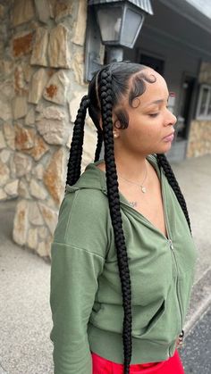 Hairstyles For Black Women Color, Color Braided Hairstyles, Twist Braided Hairstyles, Hairstyles For Black Women Twist, Hairstyles For Black Women Updo, Hairstyles For Black Women Quick, Short Braided Hairstyles, Black Women Updo, Jumbo Knotless