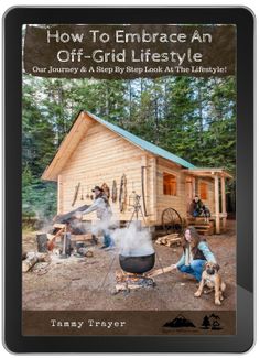 the cover of how to embrace an off - grid life by jenny traverr