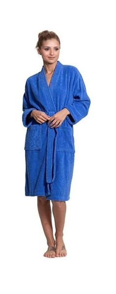 "Royal Blue Robe, Terry Bathrobes, Turkish Cotton Robe, Personalized Terry Kimono Turkish Cotton Monogrammed Bridesmaide Lightweight Robe Indulge in luxurious comfort with our Royal Blue Terry Bathrobe, made from premium Turkish cotton. This bathrobe is the perfect way to unwind and relax after a long day. The robe features a stylish kimono design, with a beautiful royal blue color that will add a touch of elegance to your loungewear. ◼Crafted from high-quality Turkish cotton, this bathrobe is incredibly soft, lightweight and absorbent. It is perfect for lounging at home, spa days or even as a bridesmaid gift for your wedding party. The robe is available in four different sizes - Small, Medium, Large and XX-Large. Refer to the size measurements above to find your perfect fit. ◼This bathrob Stylish Kimono, At Home Spa, Spa Days, Mode Kimono, Kimono Design, Royal Blue Color, Kimono Style, Kimono Fashion, Atlantis