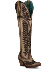 Corral Women's Gold Embroidery Western Boots - Round Toe, Gold Tall Western Boot, Womens Cowgirl Boots, Twisted X Boots, Boot Barn, Corral Boots, Dan Post, 2023 Christmas, Wife Life, Cowboy Boots Women