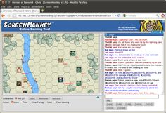 screenshot of screenmonkey's online gaming tool