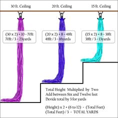 the length and width of a long tassel