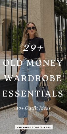 Old Money Wardrobe, Simple Blouses, Capsule Wardrobe Women, Looks Jeans, Capsule Wardrobe Essentials, Style Mistakes, Classy Women