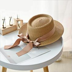 FREE SHIPPING ON ALL ORDERS OVER $50 | 100% SATISFACTION GUARANTEED Click "ADD TO CART" To Get Yours Now | Up To 60% OFF ✨ This Arimonz Summer Sun Hats Straw Hat Ribbon Bow Beach Hat Casual Straw Flat Top is an elegant and fancy hat. The crown is made of straw and the arc of the hat is made of excellent ribbon. It will give your face a delicate and charming air. You can choose to wear them in different places with your different clothes. The beach hat is easy to match most clothes of your everyd Casual Straw Hat, Star Wars Origami, Flat Top Hats, Vacation Hat, Flat Top Hat, Summer Hats Beach, Summer Straw Hat, Hats Women, Summer Hats For Women