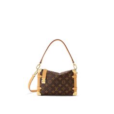 Side Trunk Monogram - Women - Handbags | LOUIS VUITTON ® Tas Louis Vuitton, Louis Vuitton Purses, Sac Louis Vuitton, Louis Vuitton Pallas, Louis Vuitton Trunk, Eco Bags, Trunk Bag, Monogram Handbag, Louis Vuitton Purse