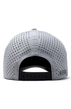 A smart moisture-wicking lining ensures superior comfort in a breathable perforated hat with a glare-reducing visor lining for superior clarity. 2 1/2" brim width Adjustable snapback strap 59% nylon, 34% micropolyester, 7% elastane or polyester/spandex Spot clean Imported Functional Mesh Snapback Hat, Adjustable Snapback Hat With Curved Bill And Breathable Mesh, Outdoor Six-panel Snapback Hat With Mesh Back, Adjustable Fit Breathable Six-panel Hat, Breathable Adjustable Six-panel Hat, Breathable Six-panel Hat With Adjustable Fit, Breathable Mesh Snapback Hat For Outdoor Activities, Functional Snapback Hat With Breathable Mesh, Mesh Snapback Baseball Cap For Outdoor Activities