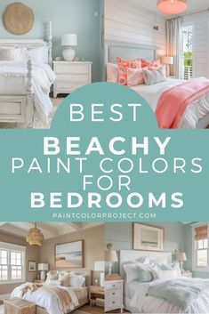 the best beachy paint colors for bedroom