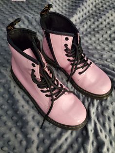 Dr Martens Pink girls boots- waterproof Trendy Pink Waterproof Rain Boots, Pink Weatherproof Winter Boots, Pink Waterproof Winter Boots With Round Toe, Trendy Waterproof Outdoor Boots, Casual Pink Rain Boots For Winter, Pink Ankle Martin Boots For Winter, Casual Ankle-high Boots For Rainy Weather, Pink Winter Lace-up Boots Casual, Pink Casual Lace-up Boots For Winter