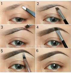 Make Up Mata, How To Grow Eyebrows, Eyebrows On Fleek, Makijaż Smokey Eye, Perfect Eyebrows