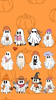 Ghosts Cute Ghost Wallpaper Iphone, Ghost Wallpaper Iphone, Cute Ghost Wallpaper, Ghost Wallpaper, Computer Backgrounds, Cute Ghost, Screen Wallpaper, Lock Screen Wallpaper, Wallpaper Iphone