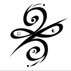 the letter k with swirls and bubbles in black ink on a white background royalty illustration