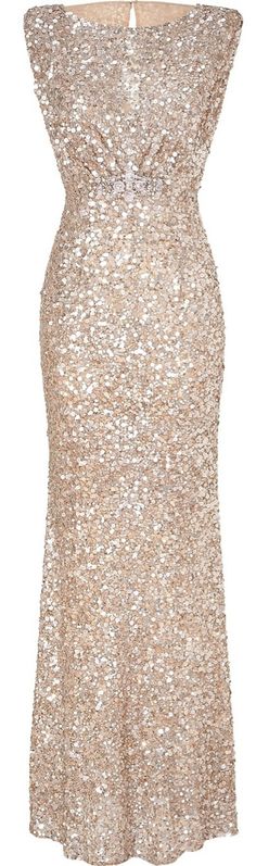 a little over the top but lovely.  No idea where to wear it.  Might make a fabulous 2nd wedding party dress.  Or fancy New Years gala. Jlo Dress, Blue And Blush Wedding, Blush Wedding Inspiration, Spring Wedding Inspiration, Jenny Packham, Glitter Dress, Fashion Shop