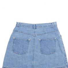 Item is in good used condition. >Size: S >Waist: 26" >Length: 16" 90s High Waist Blue Denim Skirt, 90s High-waist Blue Denim Skirt, 90s Blue Mini Skirt, Blue Denim Skirt Summer 90s Style, 90s Cotton Denim Blue Denim Skirt, 90s Denim Blue Cotton Denim Skirt, 90s Denim Blue Cotton Skirt, Blue 90s Denim Skirt For Summer, 90s Style Blue Denim Summer Skirt