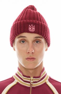 An embroidered logo adds signature charm to this ribbed beanie knit from cotton yarns. 100% cotton Machine wash, line dry Imported Classic Slippers, Derek Lam 10 Crosby, Concert Looks, Flip Flop Slippers, Ugg Classic, Denim Branding, Sweaters And Leggings, Kurt Geiger