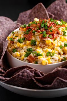 A low-fuss game day fan fave Corn Jalapeño Dip, Bacon Wrapped Tater Tots, Slow Cooker Corn, Jalapeño Dip, Corn Side Dish, Jalapeno Dip