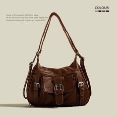 Color: Yellowish Brown Texture Cuir, Postman Bag, Bag Lining, Changing Bag, 1 Image, Brown Bags, Shoulder Messenger Bag, Yellow And Brown