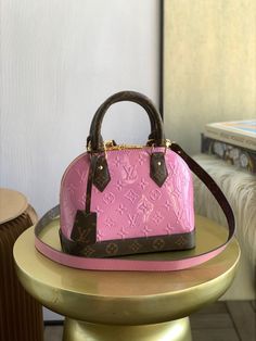 Lv Alma Bb Monogram, Lv Virgil Abloh, Alma Bb Monogram, Lv Alma Bb, Lv Alma, Bb Monogram, Aesthetic Items, Louis Vuitton Women, Anything Pink