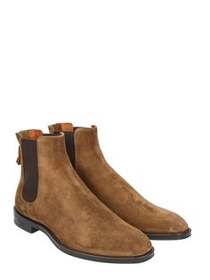 Best price on the market at italist.com Givenchy  brown  BOOTS. Suede Boots, Casual Boots, Brown Suede, Men's Style, Brown Boots, Suede Leather, Men Dress, Givenchy, Chelsea Boots