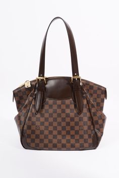 Brand: Louis Vuitton Style: Verona Bag Size: MM Width: 30cm Height: 29cm Depth: 18cm Handle Drop: ﻿21cm Exterior Condition: Excellent Interior Condition: Excellent Exterior Colour: Damier Ebene Interior Colour: Red Hardware Colour: Gold Material: Canvas Serial Code: DU2153 Manufactured In: France | June 2013 Comes With: Original Dustbag, Original Lock & key Louis Vuitton Style, Interior Colour, Louis Vuitton Boots, School Bags For Kids, Damier Ebene, Colour Red, Sierra Leone, Exterior Colors, Kids Bags