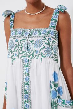 Tie Shoulder Dress, Beachwear Brands, Luxury Resort Wear, Neutral Accessories, Colorful Bohemian, White Poppy, Poppy Print, Cocktail Attire, Luxury Resort