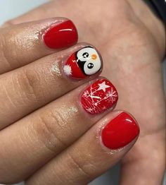 Christmas Nails For Toddler, Kids Winter Nail Designs, Short Christmas Nails For Kids, Christmas Gel Nails For Kids, Kids Christmas Nails Designs, Girls Christmas Nails Kids, Christmas Nails For Girls Kids