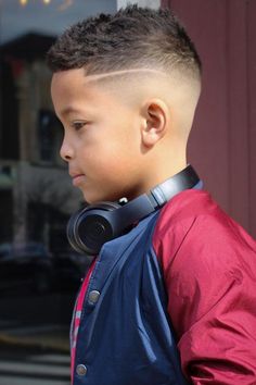 Undercut Afro, Kids Fade Haircut, Kids Hairstyles Boys, Black Hair Afro, Toddler Haircuts