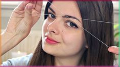 This is a guide to DIY threading facial hair. Learn how to do threading on facial hair, such as eyebrows or upper lip, with this easy step-by-step tutorial. How To Do Threading, Threading Facial Hair, Upper Lip Hair Removal, Ugly Hair, Lip Hair Removal, Upper Lip Hair, Face Hair Removal, Hair Removal Diy, At Home Hair Removal