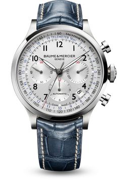 Capeland 10063   Automatic Chronograph Baume Mercier, Chronograph Watch Men, Sport Chic, Stylish Watches, Fine Watches, Classic Watches, Mens Luxury, Men's Watches, Beautiful Watches