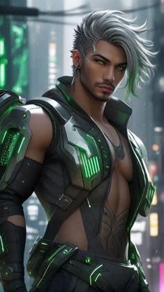 an image of a man in futuristic clothing