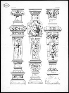 four different types of vases are shown in black and white, including one with flowers on it