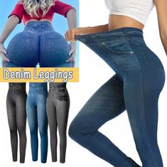 Women Stretchy Denim Jegging Jeans High Waist Tummy Control Pencil Pants Push Up
#ad Legging Jeans, Fitted Jumpsuit, Pencil Pants, Pants Casual, Mua Sắm, Denim Leggings, Seamless Leggings, Pants Pattern, Athletic Pants