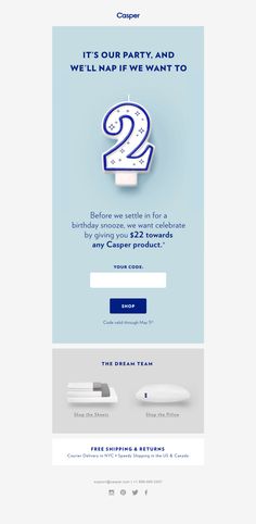 the landing page for an appliance that is designed to look like a birthday cake