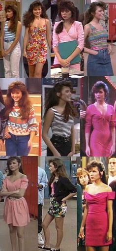 8os Outfits, 1985 Womens Fashion, Saved By The Bell Fashion, Saved By The Bell Outfits, Grunge Style Outfits, 80s Fashion Party, 1980s Outfits, 1990 Style, 80s Fashion Outfits