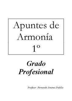 the front cover of an article in spanish, which is written as apuntes de arm