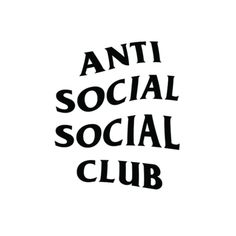 the anti social social club logo