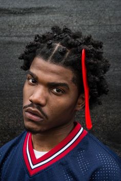 Ear Piercings Ideas, Artist Portraits, Piercings Ideas, Cornrow Hairstyles For Men, Abel Tesfaye, Pelo Afro, Black Men Hairstyles, Hair Twist Styles, Mens Braids