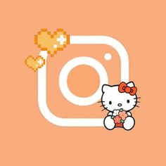 the hello kitty wallpaper has been added to an instagram page for this time of day