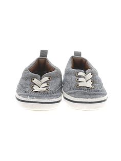 Gymboree Booties Size: 1 Shoes - used. No Fabric Content | Gymboree Booties: Blue Shoes - Size 1 Casual Lace-up Sneakers With Soft Sole, Casual Blue Canvas Shoes With Closed Toe, Playtime Low-top Canvas Shoes With Rubber Sole, Low-top Canvas Shoes With Rubber Sole For Playtime, Gray Low-top Sneakers With Soft Sole, Blue Canvas Shoes With Rubber Sole, Closed Toe, Casual Gray Sneakers With Soft Sole, Gray Casual Sneakers With Soft Sole, Casual Sneakers With Soft Sole And Round Toe