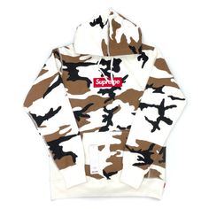 Supreme Box Logo Hooded Sweatshirt Camo FW16 SUPW013 Men's Size M | eBay White Logo Patch Sweatshirt For Streetwear, White Logo Hoodie For Fall, White Logo Patch Sweatshirt, White Logo Hoodie For Streetwear, White Long Sleeve Sweatshirt With Logo Patch, White Cotton Sweatshirt With Logo Patch, Traditional Tattoo Flash Sheets, Flash Sheets, Supreme Box Logo