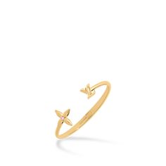 LOUIS VUITTON® - Louisette Signature Bracelet - Gold Louis Vitton Jewelry, Louis Vuitton Jewerly, Jewelry Louis Vuitton, Lv Bracelet, Jewelry Closet, Louis Vuitton Bracelet, Signature Bracelet, Feminine Elegance, Trending Bracelets