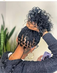 Short Braids Women Black, African Hair Braiding Styles Box Braids, Short Human Hair Braids, Touch And Leave Braids Hair, Braided Hairstyles For Short Natural Hair, Boho Bridal Hair Half Up Braids, Short All Back Braid Styles, Pretty Braids Hairstyles, Notlessbox Braids Styles Short