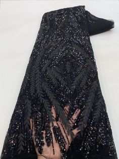 This high quality Fabric is measured in 5 Yards With Embroidered Beading and Sequin. It is soft, very delicate and beautiful. This high Quality Fabric is made with Fashion embroidered rhinestones can be used in making party wedding dresses, skirts, shawls, scarves and other other fashion apparels as you would like. Size : Length : 5 yards (180 inch). Width: 50 inch (Please allow slight deviation for the measurement data ,±1 inch) Material: 100% Polyester, Tulle Lace Fabric, Eco-Friendly embroide Fitted Embellished Embroidered Fabric For Party, Elegant Embroidered Tulle Fabric For Party, Fitted Sequined Tulle Fabric For Party, Fitted Embroidered Fabric With Rhinestones For Evening, Elegant Embroidered Fabric For Evening, Elegant Embroidered Fitted Fabric For Evening, Elegant Sparkling Tulle Fabric For Evening, Elegant Sparkling Tulle Fabric For Party, Elegant Embroidered Sequin Fabric For Evening