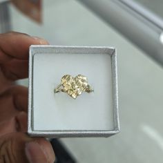 10kt Real Gold Nugget Ring For Women Size 8 Heart Size 14.5*13.4mm Weight 1.77 Gm Please Check The Picture Carefully To Understand The Size Of The Ring 100% Authentic Gold Not A Gold Plated Or Not A Gold Filled Never Change Color Or Never Fade Never Tarnish Comes In A Gift Box 14k Gold Heart Ring With Diamond Cut, Formal Gold Heart Ring With Diamond Cut, Diamond Cut Nugget Ring For Gift, 14k Gold Nugget Ring Gift, Gold Nugget Jewelry, Gold Nugget Ring, Authentic Gold, Gold Nugget, Never Change