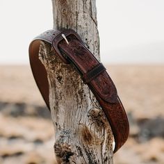 A beautiful belt that subtly combines western tooling with an oiled American Bison pull-up leather. Normally this type of oiled leather is only found with a completely smooth surface, but our master leather craftsmen are able to delicately carve our running oak leaf pattern into each. The resulting look gives it a warm, distressed vibe. Each belt is fully hand tooled and made of genuine American Bison. Like all belts our tooled bison is lined in top grain leather and accented with fine stitched Oak Leaf Pattern, American Bison, Leather Craftsmen, Beautiful Belts, Western Belts, Oak Leaf, Sterling Silver Mens, Silver Accessories, Top Grain Leather