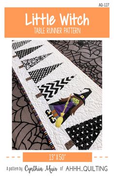 the little witch table runner pattern