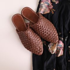 BRISA This easy slip-on, slip-off braided mule is a shoe you can’t live without. It is the perfect shoe from spring to fall! ** The pointed toe in this style can make the foot sit farther back. We recommend sizing up one size in this style only.** Please note: Shoes are your hardest working accessory and scuffing and wear are inevitable. Don’t forget to add our favorite leather care products to your cart to restore your leather and keep it looking great. You can find them here. Women's Leather Shoes, Soft Sole Baby Shoes, Wardrobe Capsule, Leather Conditioner, Leather Shoes Woman, Perfect Shoes, Sunglasses Shop, Leather Care, Boys Shoes