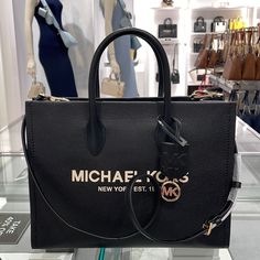 Michael Kors Medium Mirella 35s2g7zt7l Shoulder Tote Bag Black Multi New With The Tag Authentic Description Pebbled Leather 100% Leather Trim 1: 60% Polyurethane/20% Cotton/20% Polyester Gold-Tone Hardware Interior Details: Back Zip Pocket, Front Slip Pocket Lining: 100% Polyes Handle Drop: 4.5” Adjustable Strap: 15”-25” 13.75”W X 10.75”H X 4.75”D Excluded Official Brand's Dust Bag, Box And Paper Bag Pink Michael Kors Bag, Reversible Tote Bag, Michael Kors Tote Bags, Leather Tote Purse, Bag Obsession, Nylon Tote Bags, Bags Michael Kors, Luxury Purses, Tote Bag Black