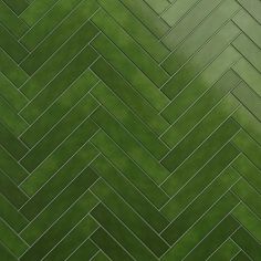 an image of a green tile pattern that looks like it has been painted